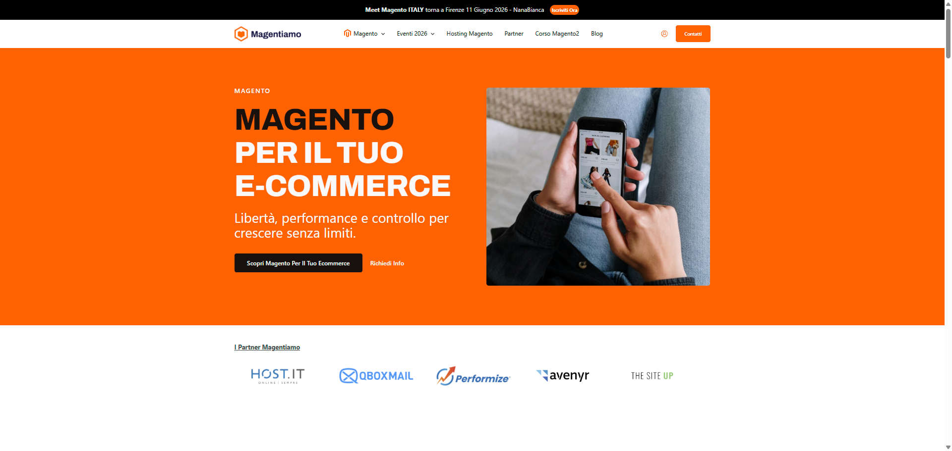 Magentiamo — agenzia Magento di riferimento in Italia, exit 2025